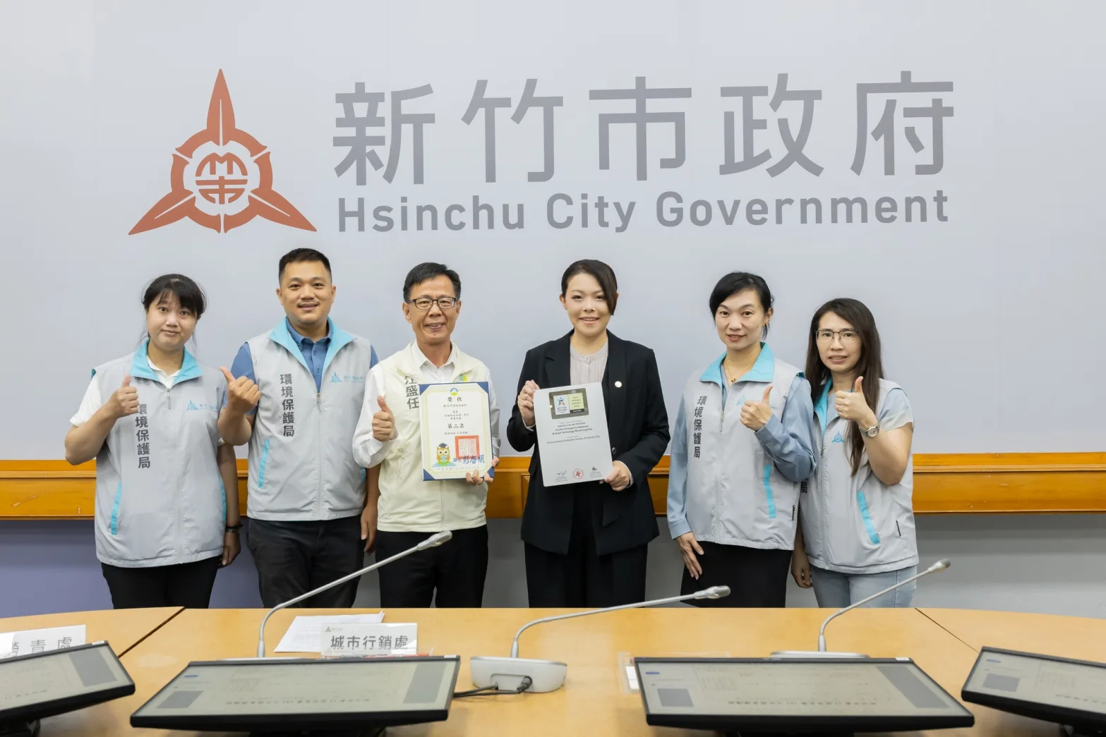 竹市火災空污通報系統獲國際銀獎　啟用後完成209次自動通報