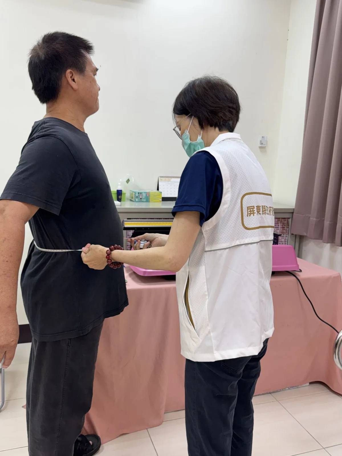 響應89量腰日　屏東推「健康ACE」提醒民眾留意腹部肥胖