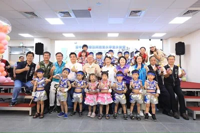 梧棲三里市民活動中心暨鴨母寮公園啟用　斥資逾1.3億元打造全齡空間