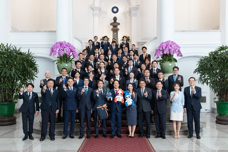 臺日友好再深化　賴清德接見自民黨青年局訪團盼攜手守護和平