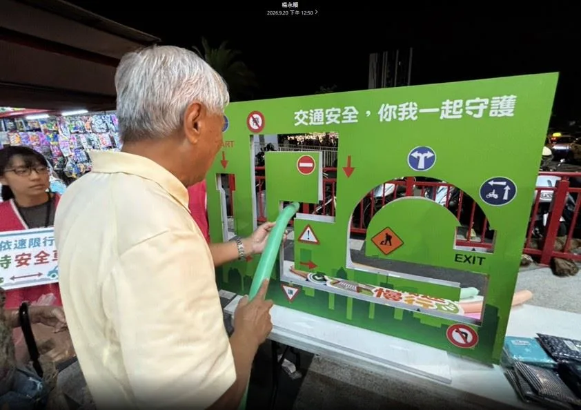花蓮2萬高齡駕駛　夜市6處宣導道安