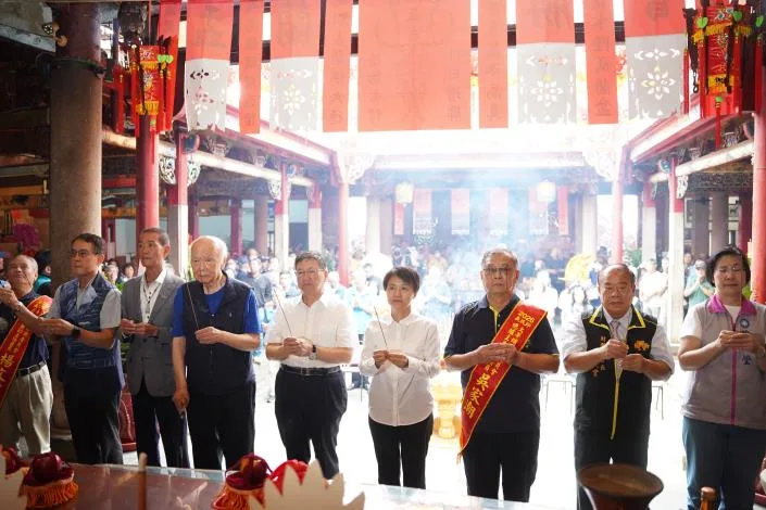 褒忠亭義民節祭祀大典登場　楊文科盼義民信仰與客家文化代代相傳