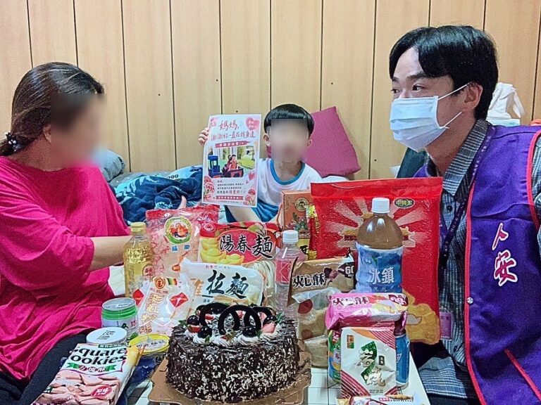 「媽媽我愛妳」成最暖禮物　人安基金會關懷清寒單媽